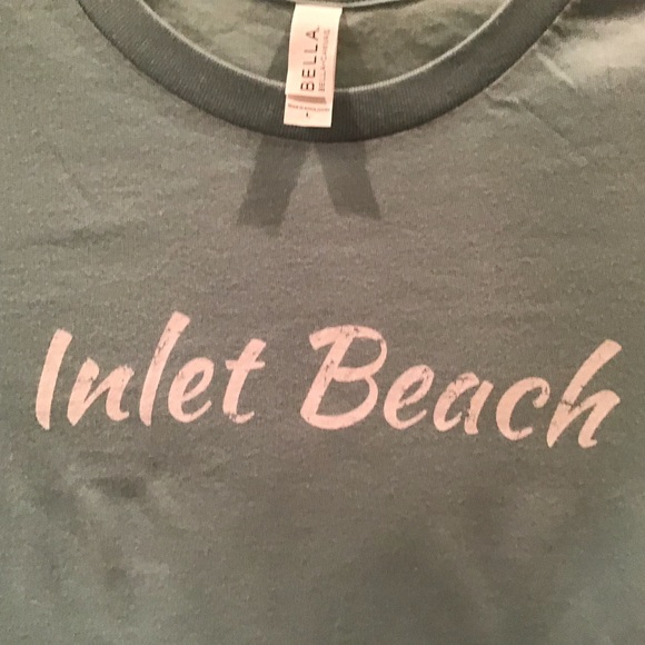 BELLA-CANVAS Inlet Beach t-Shirt Size L - Picture 2 of 5
